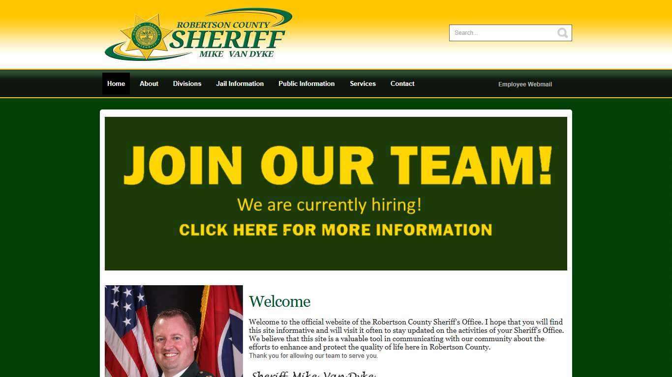 - Robertson County Sheriff's Office